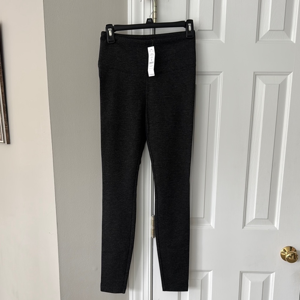 White House Black Market Gray Leggings new 6R